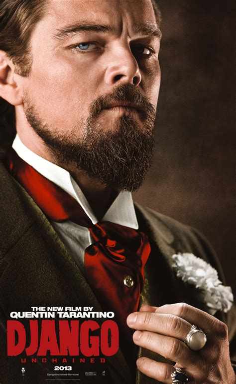 Django Unchained Character Poster – Leonardo DiCaprio | HeyUGuys