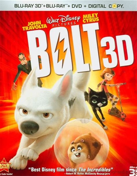 Bolt 3D (Blu-ray 3D + Blu-ray + DVD + Digital Copy) (Blu-ray 2008 ...