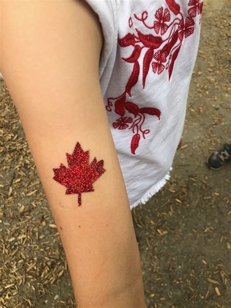 Canada Flag Tattoo