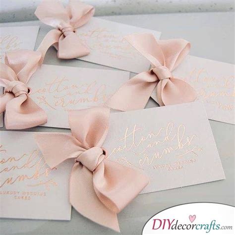 DIY WEDDING INVITATION CARDS - 40 Handmade Wedding Invitations