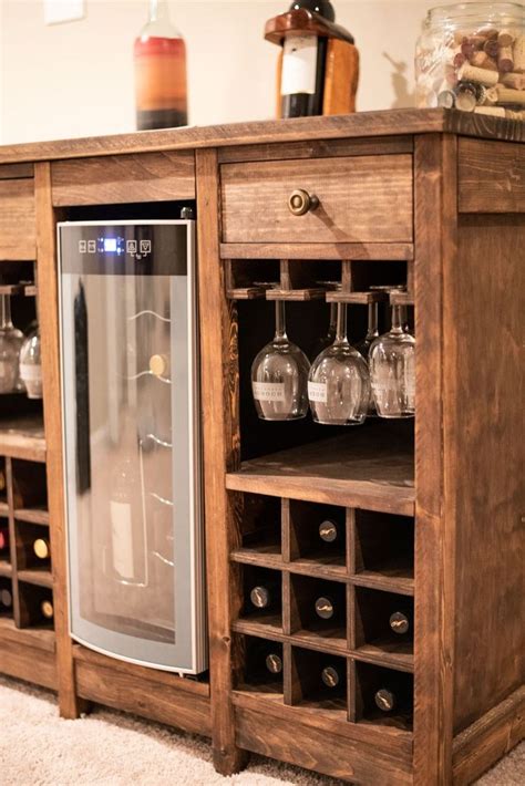 diy bar cabinet with wine fridge - Too Important Vlog Navigateur