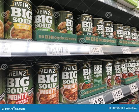 Heinz big soup editorial photo. Image of chunky, canned - 146753491