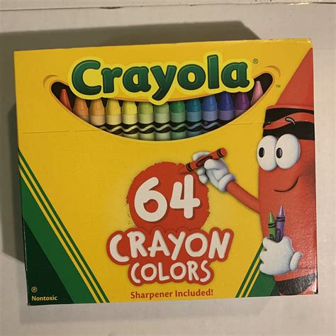 Crayola Big Box Of 96 Crayons With Sharpener - img-Abetzi