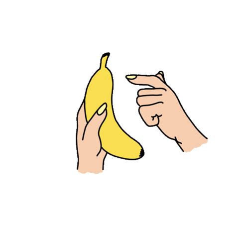 Eat Banana Peel Sticker for iOS & Android | GIPHY