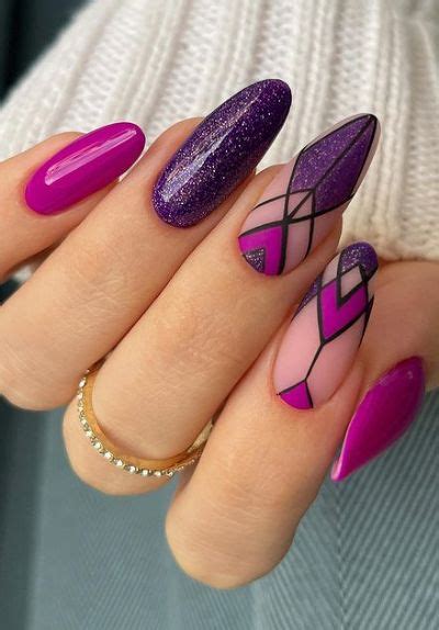 50+ Latest Purple And Pink Nail Designs 2023