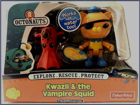 Global présenté Obtenez le meilleur choix Octonauts Kwazii & The Vampire Squid Figure Toy Pack ...