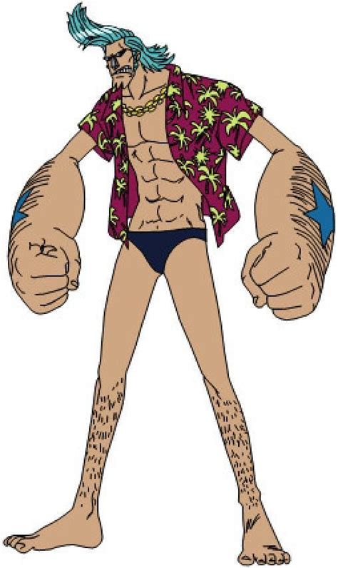 Pre vs Post timeskip Franky from One Piece. : r/TopCharacterDesigns