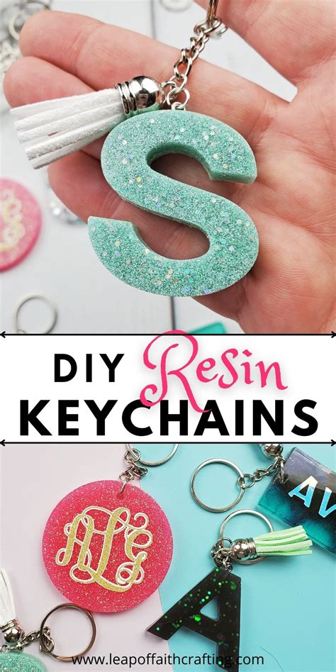 How to Make Resin Keychains with Written and Video Tutorial! - Leap of ...