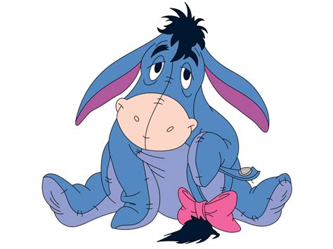 Eeyore Vectore + Colour ^_^ by lozzer22 on DeviantArt