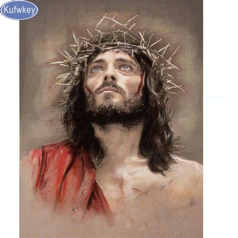 Real Face Of Jesus Painting at PaintingValley.com | Explore collection of Real Face Of Jesus ...