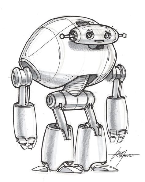 Pin by David Montenegro on ilustraciones de personajes | Robot concept art, Robots drawing ...