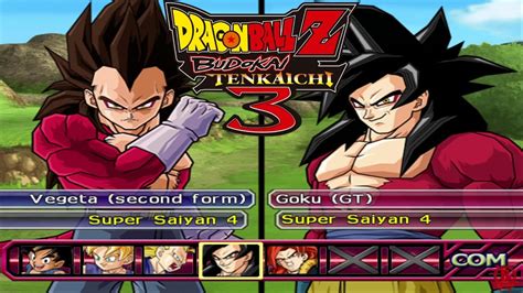 Dragon Ball Z: Budokai Tenkaichi 3 - All Characters 100% Unlocked [1080p 60fps] - YouTube