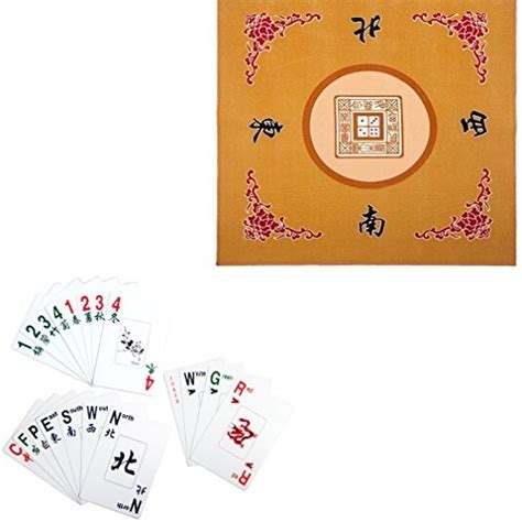 mstechcorp american mahjong 31.5" table cover - slip resistant western ...