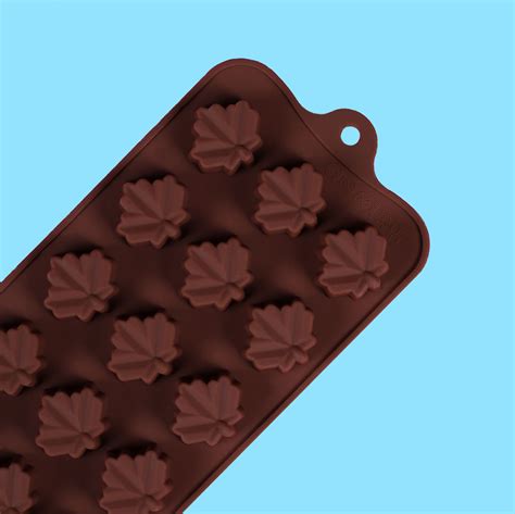 Maple Leaf Candy Mold, Hard Candy Maple Leaf Mold, Maple Drops Mold - Bakers Party Shop