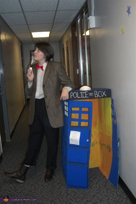 Doctor Who in the Tardis homemade Halloween costume - Photo 2/2