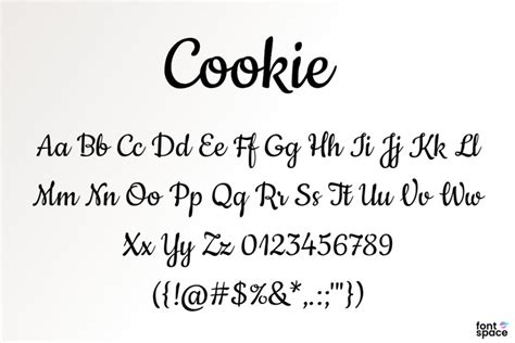 Cookie Font | Ania Kruk | FontSpace