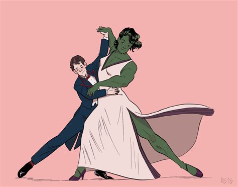 [Image: Four superhero couples dancing in outfits... - things for thingswithwings