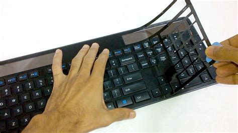 Logitech Solar Keyboard K750 - Disassembly - YouTube