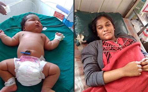 An Indian Woman Has Given Birth To The Heaviest Baby Girl In India, Weighing 6.8 Kg!