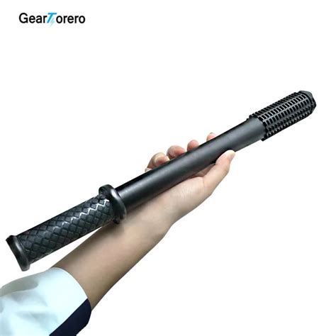 Geartorero Police Baton Self Defense Baton Police Flashlight 1000LM Tactical Led Lanterna Long ...