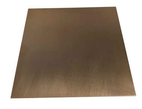 Phosphor Bronze Sheet, 5mm, Square at best price in Ahmedabad | ID ...