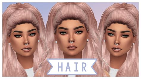 The sims 4 custom content hair - stopmopla