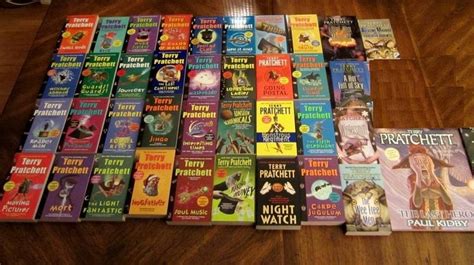 A Complete set of all the Discworld novels by Terry Pratchett. I don't ...