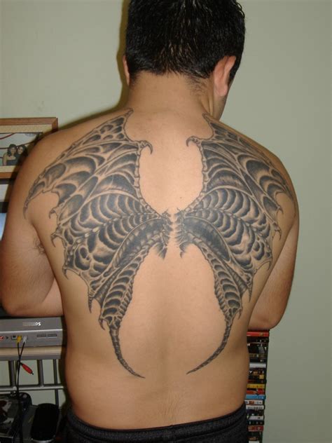 Dragon Wings Tattoos