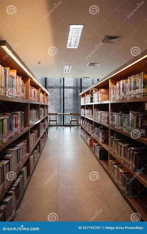 Library in Jakarta, Indonesia Editorial Photography - Image of ...