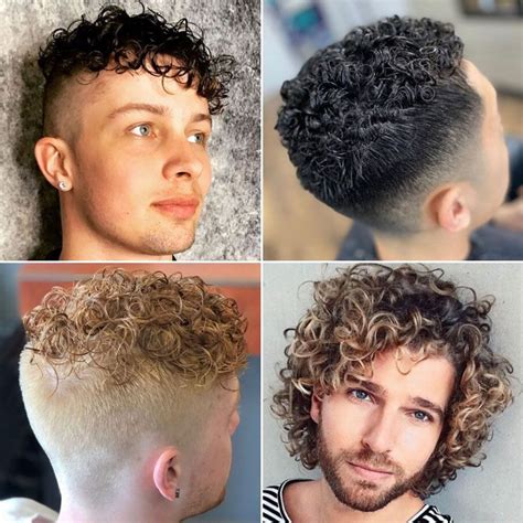 40 Popular Perm Hairstyles For Men in 2024 | Permed hairstyles, Curly hair styles, Hairstyle names