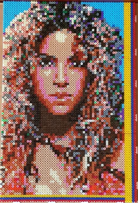 Pin by Ana's blossoms on hama beads .perlerbeads | Colorful art ...