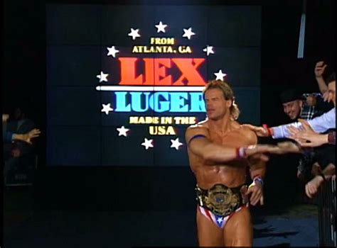 That time Lex Luger was WWF Champion : r/SquaredCircle