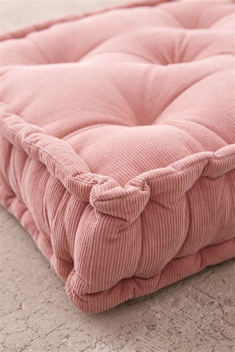 Washed Corduroy Floor Pillow | Floor pillows, Floor pillows diy, Mattress cushion