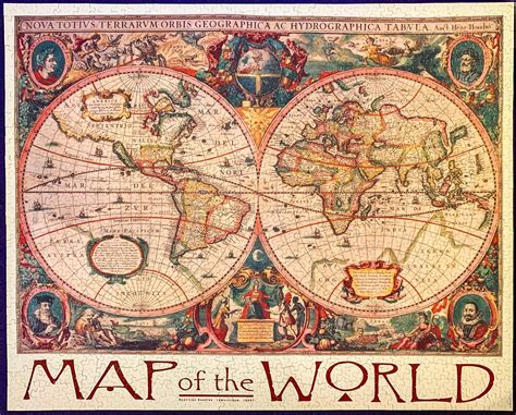 Old Map Of The World In 1500