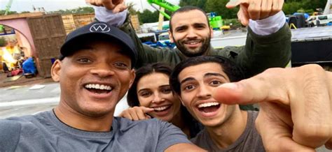 Will Smith posts first look from Aladdin sets