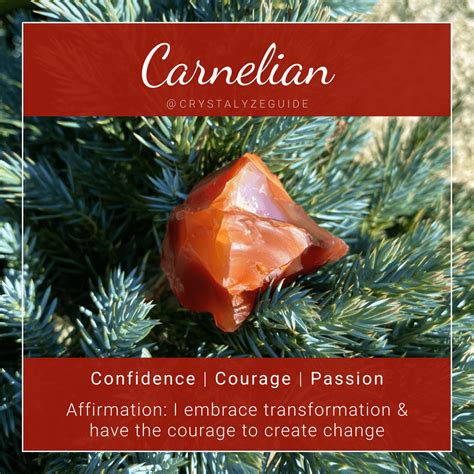 Carnelian Meaning, Properties & Chakras | Crystalyze