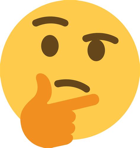 Thinking emoji png png file