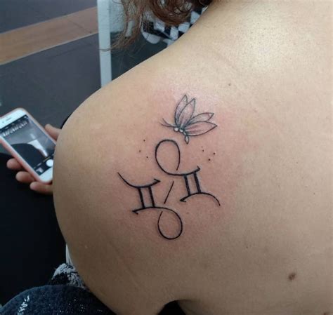 Gorgeous Zodiac Tattoos For The Astrology-Obsessed | Zodiac tattoos, Gemini zodiac tattoos ...