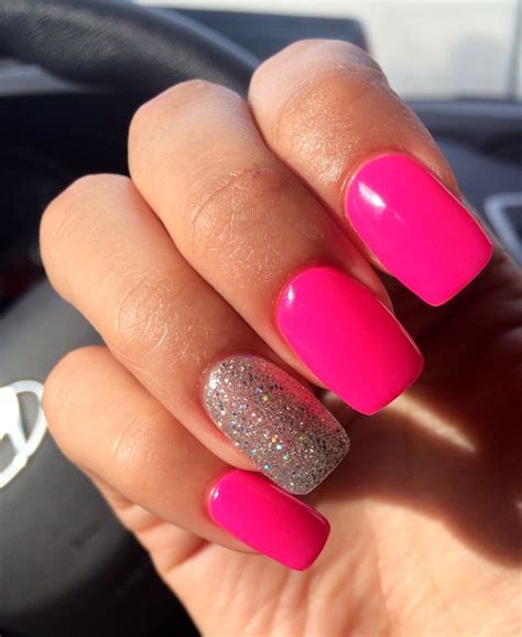 Bright Pink Hot Pink Nails / Hi all lovers of nail polish eco created colors is a custom ...