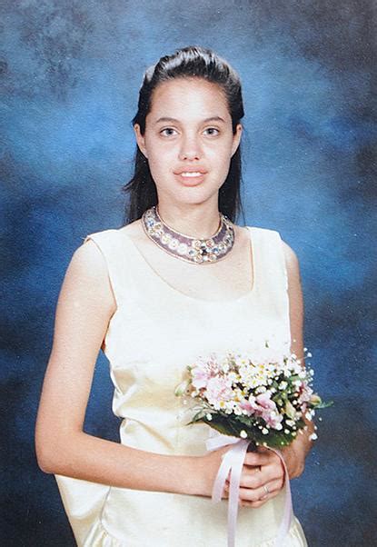 Angelina Jolie As A School Girl!