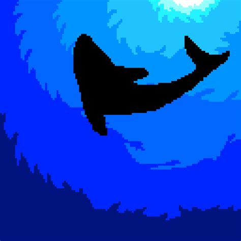 Ocean Life Pixel Art