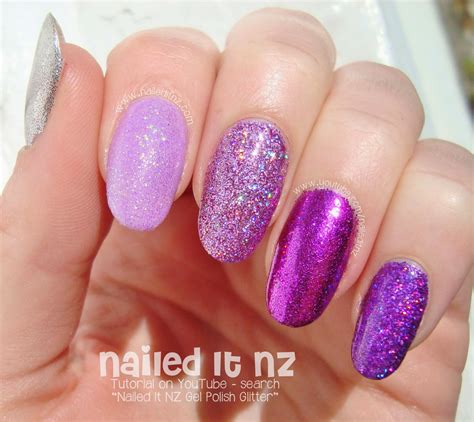 How To Press Glitter Into Gel Polish | Tutorial