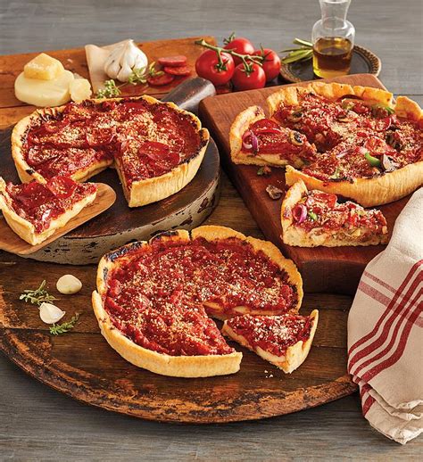 Pizzeria Uno Original Deep Dish Pizza Deluxe 3-Pack | Harry & David