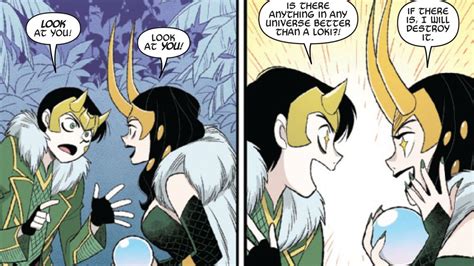 Loki meets Lady Loki in Thor & Loki: Double Trouble #4 preview ...