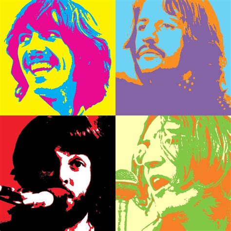 The Beatles By Andy Warhol with photoshop | Andy warhol art, Warhol art ...