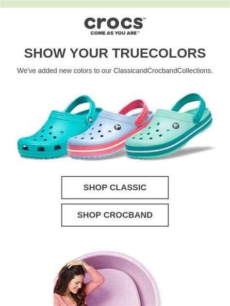 Crocs: New colors in our two most popular styles: Classic and Crocband™ clogs | Milled