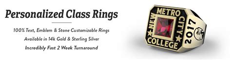 14K Gold and Sterling Silver Womens Class Rings