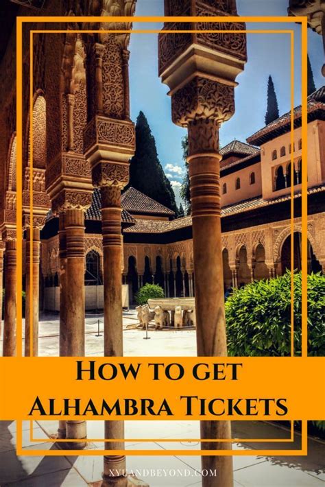 Alhambra Palace getting tickets | Spain travel, Spain travel guide, Alhambra granada