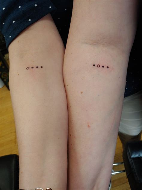 Tattoos for siblings. This is sister 1 and 2 if 4. Cool Wrist Tattoos ...