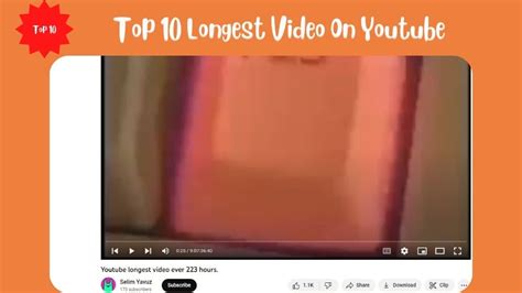 What Is The Longest Video On Youtube (Latest update 2024)